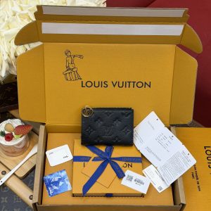 380¥ Premium Full-Steel Wallet, Authentic Design, Top-Grain Cowhide Leather, 163 Dynamic, Boutique-Matching Packaging, Complete Set as Pictured: Packaging, Certificate of Authenticity, Copper Electronic Tag, Gift Bag! M83365